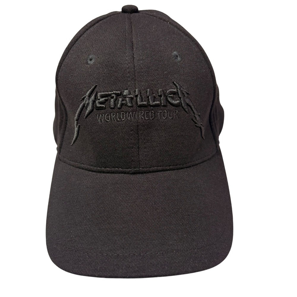 Metallica World Tour Baseball Cap‎ Black Adjustable Strap